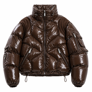 Chaqueta de Invierno Acolchada para Hombre, Ligera y Plegable, Ropa de Marca Privada - Product Image 5