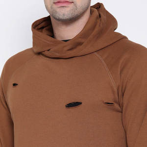 เสื้อสเวตเตอร์คุณภาพสูงแบบกำหนดเอง 1000GSM หนักพิเศษ ซักกรด สีซีดแบบซันเฟด สไตล์ดิสเทรส - Product Image 1