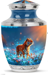 Urnas de cremación decorativas hechas a mano para adultos para cenizas Urnas funerarias para hombres y mujeres a bajo precio - Product Image 6