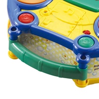 Batterie de tambour électronique éducative personnalisée en ABS, fonctionnant sur piles, pour enfants de 3 ans et plus (6 pièces) BON BON DRUM D.J. JOUETS