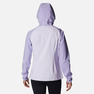 Women Fashion <b>Light</b> Purple <b>Jacket</b> Two Tone Outdoor Hooded Coat Slim Fit Casual Sportswear Windproof Walking <b>Jacket</b> for Lady - Product Image 5