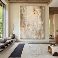 Peinture à l'huile personnalisée Wabi Sabi sur toile pour la décoration intérieure, œuvres d'art pour hôtels, peintures modernes et arts muraux, abstrait fait main