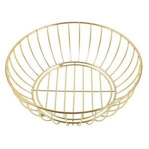 Panier à fruits en fer de luxe pour accessoires de cuisine haut de gamme, offrant un support à fruits élégant et pratique - Product Image 3