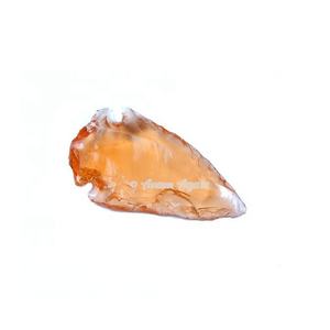 Pointe de flèche en verre bleu faite à la main pour les projets d'artisanat ensembles d'outils spirituels polis en gros pointes de flèche en agate pour bijoux personnalisés - Product Image 4