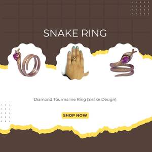 แหวนเงินแท้ 925 ชุบทอง ประดับทัวร์มาลีนและเพชร สำหรับทั้งชายและหญิง พร้อมมอสซาไนต์ - Product Image 3