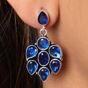 Proveedor Confiable de Pendientes Colgantes de Plata Oxidada con Cristales Bohemios, Accesorios de Moda al por Mayor, Fabricante Directo de Fábrica - Product Image 6