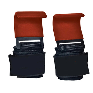 Bandes de maintien réglables pour poignets avec fermeture pour la musculation, unisexe, noires et bleues, en nylon, extensibilité modérée - Product Image 4