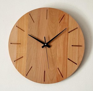 Premium Wooden <b>Clock</b> Handmade Minimalist Wooden Wall <b>Clock</b> Affordable Home Styling Decor Rustic Wooden <b>Clock</b> - Product Image 3