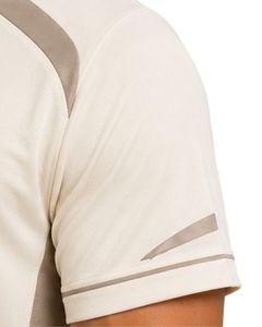 <b>White</b> Beige Men Performance T Shirt Short Sleeve Sports Jersey Quick Dry Breathable Athletic Gym Training Workout Custom <b>Tee</b> Top - Product Image 5