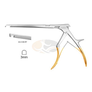 JACKBILLY Orthopedic Surgical Instrument Love Kerrison Rongeur Punch 90 Degree <b>Bite</b> 3mm <b>Bite</b> Size Regular Foot Stainless Steel - Product Image 4