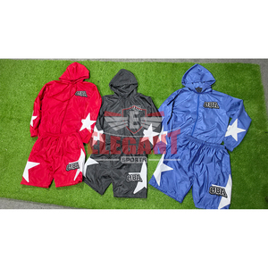 Regular Fit Nylon Shorts set tracksuits <b>for</b> <b>men</b> Summer Streetwear 2-Piece Nylon <b>jacket</b> shorts Set windbreaker tracksuits <b>for</b> <b>men</b> - Product Image 2