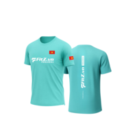 Kaos Olahraga Pickleball Plus Size Anti Lembap UPF 50 Ringan dan Bernapas untuk Latihan Pickleball dan Gym