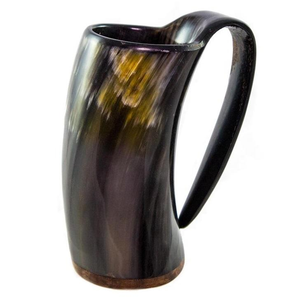 Nouvelle conception, mugs à bière en corne de cristal écologiques, de qualité supérieure, populaires et magnifiques pour la dégustation - Product Image 1