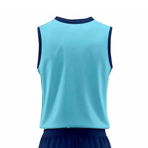 ชุดกีฬาขายส่งใหม่ ราคาถูก ชุดยูนิฟอร์มสำหรับผู้ชาย พิมพ์โลโก้ตามสั่ง ชุดวอลเลย์บอลแขนกุด - Product Image 5