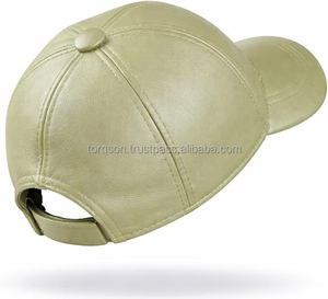 Gorra de béisbol de cuero personalizada con acabado de cuero premium, colores personalizados y artesanía profesional para pedidos al por mayor - Product Image 3