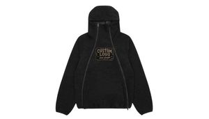 Sweat-shirt à capuche personnalisé avec logo, en molleton, coton et polyester, coupe ample et carrée, épaules tombantes, options d'effets de lavage disponibles, MOQ 10 - Product Image 4