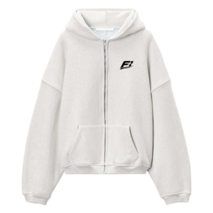 Sudadera con capucha de algodón extragrande para hombre, con cremallera completa, de corte holgado y grueso, bordada, informal, proveedor mayorista a granel, EE. UU. - Product Image 3