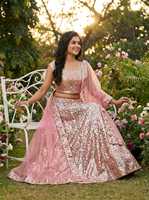 Lehenga Choli ethnique indien de créateur pour les mariages, les fêtes et les événements festifs pour femmes, tenue élégante tendance pour les soirées
