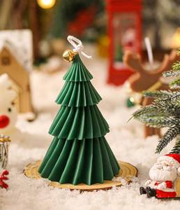 Bougie parfumée artisanale moderne 'Bubble Tree' en cire de paraffine, minimaliste, sans fumée, non toxique, pour les fêtes, Noël, Ramadan, Fête des Pères - Product Image 3