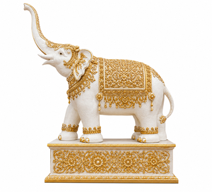 Décoration d'arche de mariage sud-indienne avec des éléphants, décoration d'entrée de mariage de luxe, fabricant exportateur en gros sur mesure - Product Image 4