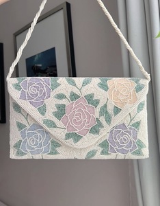 Bolsos de Mensajero Bordados de Verano Estilo Bohemio Moderno Indio, Hechos a Mano con Cuentas, Ligeros y de Gran Capacidad, Bolsos de Noche para Mujer - Product Image 6