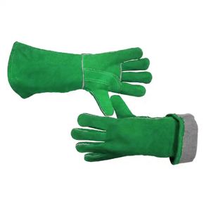 Guantes de Seguridad de Cuero Vacuno de Alta Calidad, Certificados CE, Resistentes a Cortes y al Calor, 11 oz, Duraderos, Protección Personal - Product Image 4