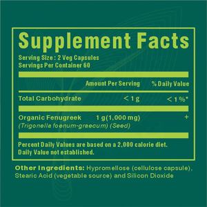 Oem/Odm Fenegriek Extra Sterkte Fenegriek <span class=keywords><strong>Capsules</strong></span> Voor Hormonale En Energieondersteunende Supplementen Voor Mannen En Vrouwen - Product Image 6