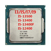 CPU de 13. ª generación Core I3 13100 LGA 1700, 13400, 13500, 13600, i5 13900, K, i7, 13700f, i9, kProcesadores
