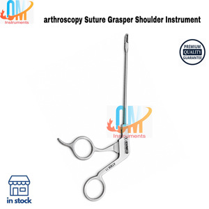 Pince à sutures pour réparation artroscopique de l'épaule, manipulateur et récupérateur de sutures – Instrument chirurgical en acier inoxydable allemand de qualité supérieure - Product Image 6