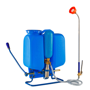 Pulvérisateur à dos manuel durable PMT 16L, type piston HSP 45 avec lance B1, déclencheur de coupe, chambre à pression, pour usage agricole, haute sécurité - Product Image 1