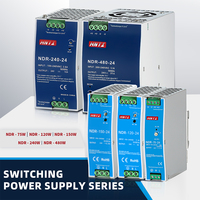 Alimentation régulée 120W 24VDC 5A - Mode Commuté Industriel NDR