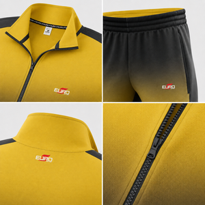 Ensemble de survêtement d'hiver pour hommes, personnalisable par sublimation, avec design imprimé intégral, tissu respirant, design 2-en-1, doublure polaire - Product Image 5