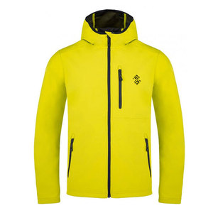 Chaqueta Softshell Casual para Hombre, Impermeable y Cortavientos, con Cuello Alto, Cierre Frontal con Cremallera y Capucha, para Uso en Exteriores en Invierno - Product Image 1