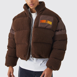 Chaqueta de Invierno Acolchada para Hombre, al por Mayor, Personalizada, OEM, Transpirable, Impermeable, Resistente al Viento, Bordada, Reversible, Gruesa - Product Image 1