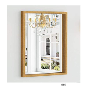Metal Wall Mirror Framed Modern Wedding Bathroom Vanity Mirror Home <b>Decoration</b> for Living Room - Product Image 2