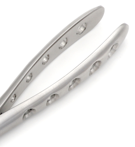 Pinzas de Extracción de Agarre Profundo 36N, 3.5mm, para Incisivos y Bicuspides de Mandíbula Inferior, Agarre Paralelo, Acabado Mate, Acero Inoxidable Quirúrgico Dental - Product Image 3