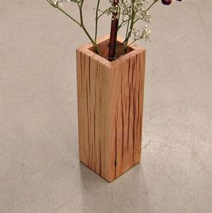 Florero Decorativo de Madera de Mango para Recepción de Oficina, con Material Ecológico y Diseño Minimalista, Marca Privada - Product Image 3