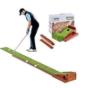 Tapis de golf intérieur Aide à la pratique de l'entraînement pour les golfeurs Tapis de putting vert - Product Image 1