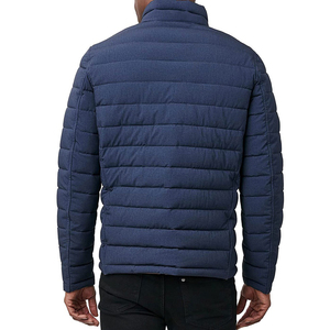 Chaqueta Acolchada para Hombre, Diseño Moderno, Aislamiento Térmico, Cierre de Cremallera, Cuello Alto, Cómoda para Looks Urbanos de Invierno - Product Image 2