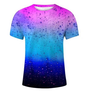 T-shirts d'été unisexes à manches courtes coupe ajustée en Spandex/Coton, personnalisables avec logo, style streetwear hip-hop pour hommes - Product Image 5