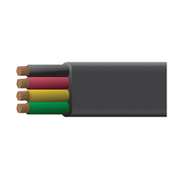 3-adriges 1,5mm 2,5mm Flachkabel für Tauchpumpen, 16A Nennstrom, Kupferleiter, PVC-Stromkabel, Tauchpumpenleitung