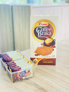 ODM OEM Biscuits Libra Coffee Braka 150g Saveur Crème Croustillante Salée en Sachet enroulable Vente en Gros Direct Usine - Product Image 6