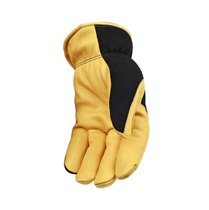 Custom Logo Printed Leather Welding Work <b>Gloves</b> Industrial Construction Heat Protection Safety Welder Working <b>Gloves</b> - Product Image 5