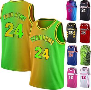 Uniforme de basket-ball personnalisé de haute qualité – Maillot et short d'équipe sublimés 100 % polyester - Product Image 4