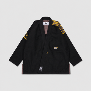 ชุดยิวยิตสู Star X Kimonos 450 GSM รุ่น Competition Pearl Weave สำหรับบราซิลเลียนยิวยิตสู พร้อมบริการปักโลโก้สโมสรตามสั่ง  ขั้นต่ำในการสั่งซื้อน้อย  ผู้ผลิตโดยตรง - Product Image 1