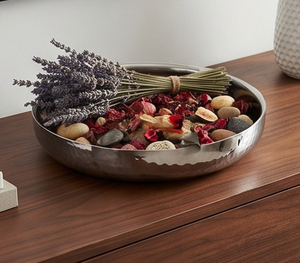Bol en acier inoxydable de qualité supérieure, design minimaliste poli, passe au lave-vaisselle, bol décoratif pour une touche élégante sur la table - Product Image 6