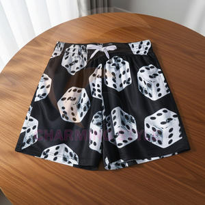 Summer Basketball Beach Board <b>Elastic</b> Waist Shorts Custom Street wear Designer Gym Mesh Sweat Running Men's Mesh Shorts - Product Image 1