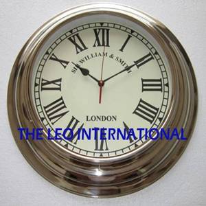 นาฬิกาแขวนผนังดีไซน์ Station Anchor สีดำ และนาฬิกาแขวนผนังราคาส่งในราคาที่เหมาะสมจากซัพพลายเออร์อินเดียสำหรับการตกแต่ง - Product Image 6