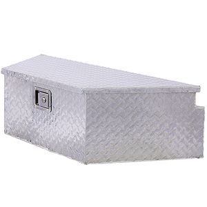 Cassetta Portautensili in Alluminio Resistente da 39 Pollici per Cassone del Camion e Rimorchio, Organizzatore per Pickup, Contenitore Sottoscocca per RV - Product Image 6