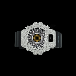 Reloj de Diamantes Más Vendido para Hombre y Mujer, Estilo Hip Hop, Joyería de Moda, Reloj de Pulsera Disponible para la Venta - Product Image 3